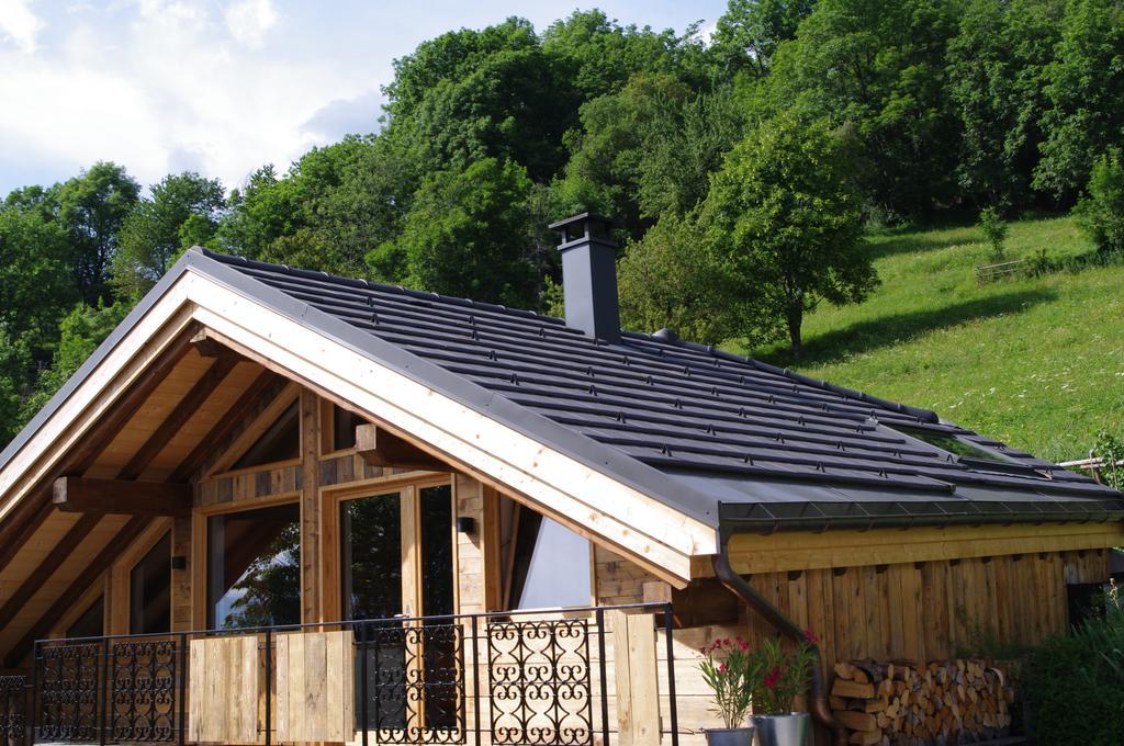 Petit Chalet Vieux Bois Bozel ภายนอก รูปภาพ